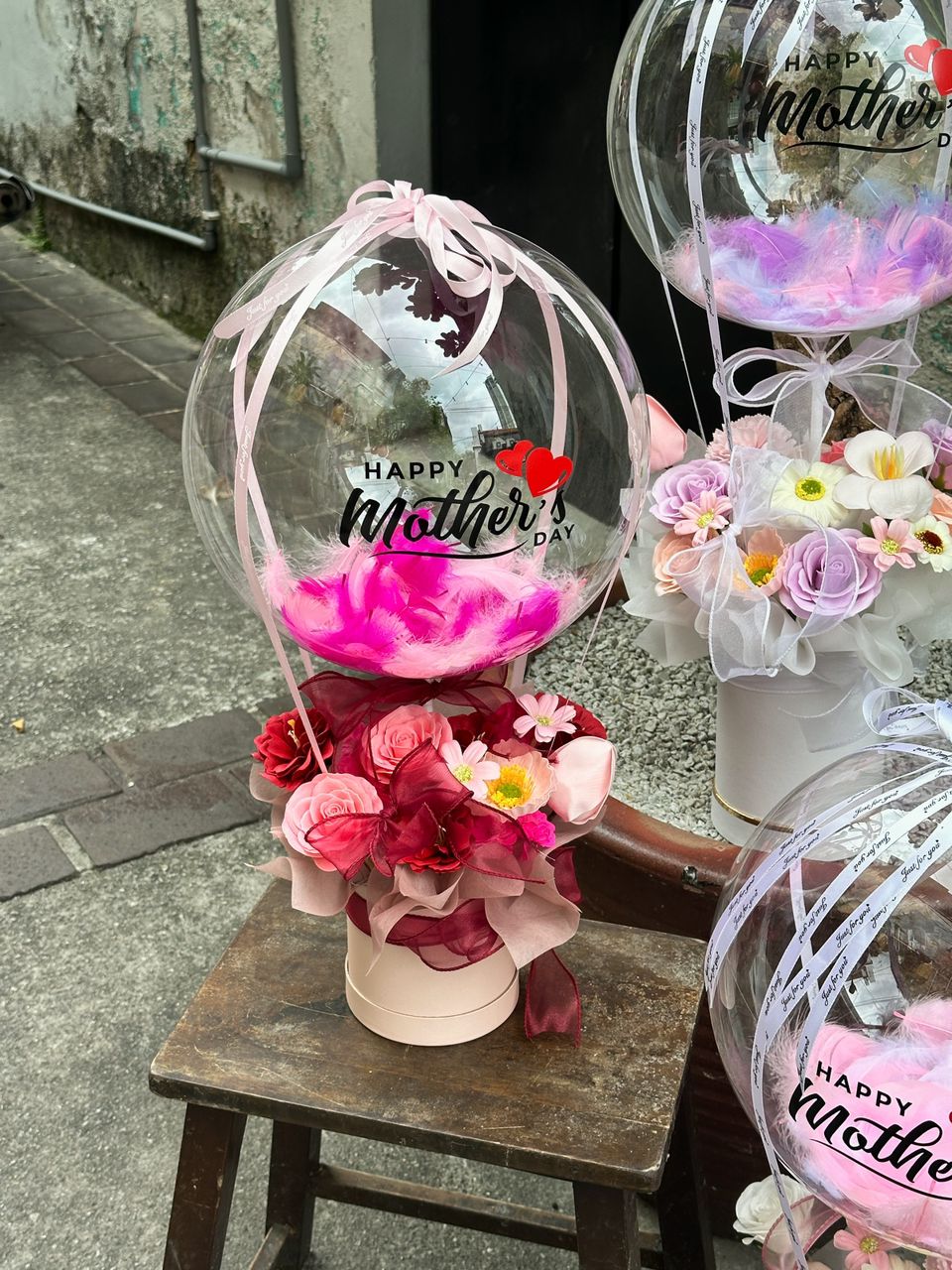 Hot Air Balloon Flower Box
