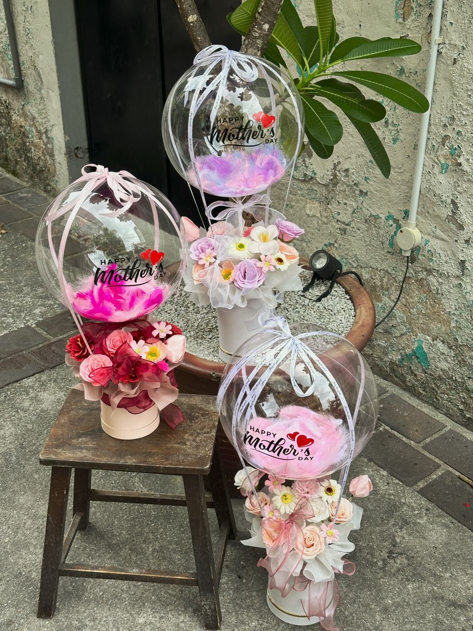Hot Air Balloon Flower Box