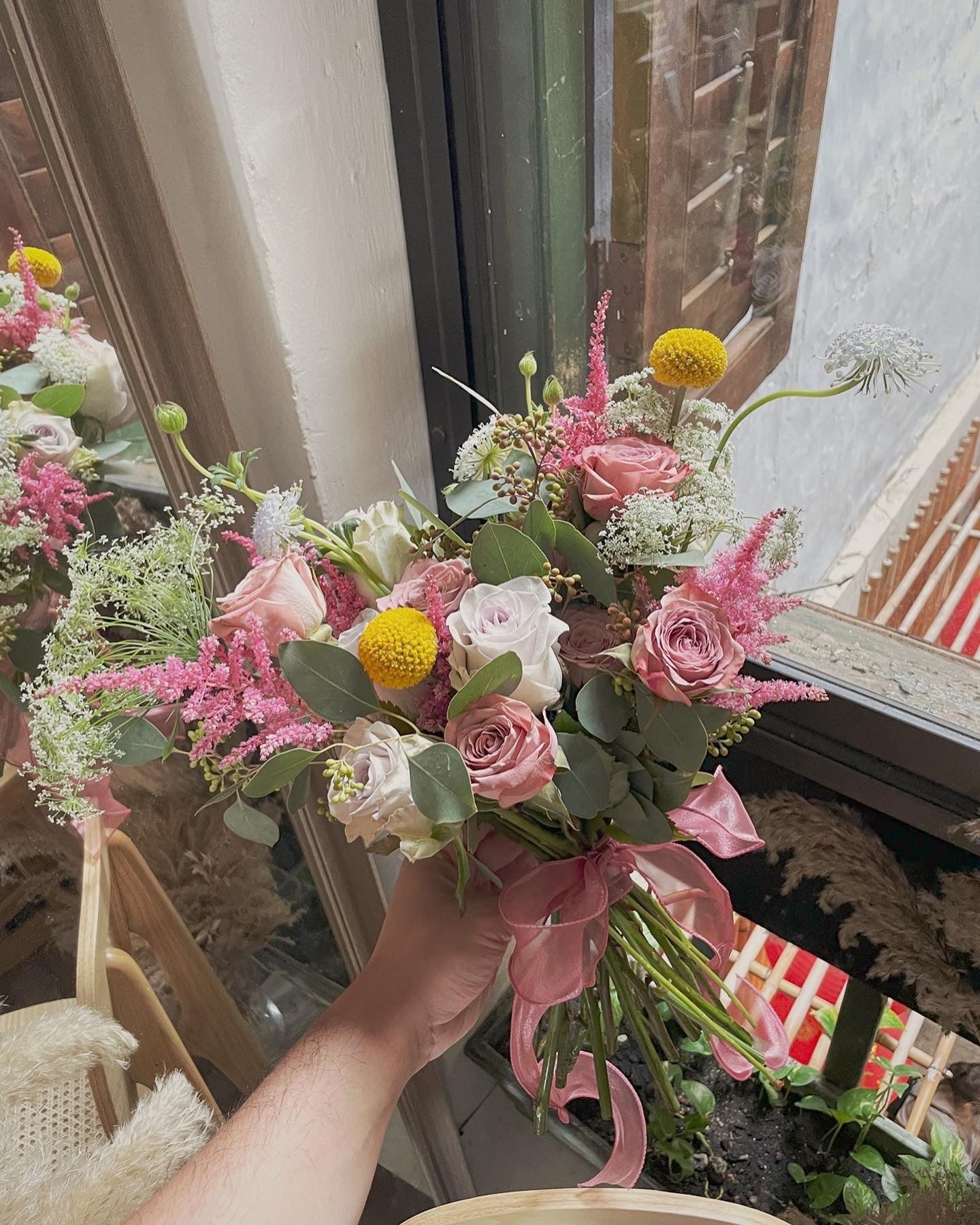 Dusty Pink Bridal Bouquet