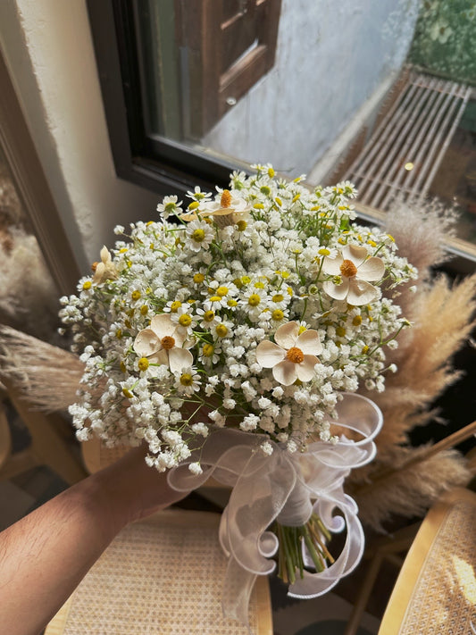 Chamomile Bridal Bouquet