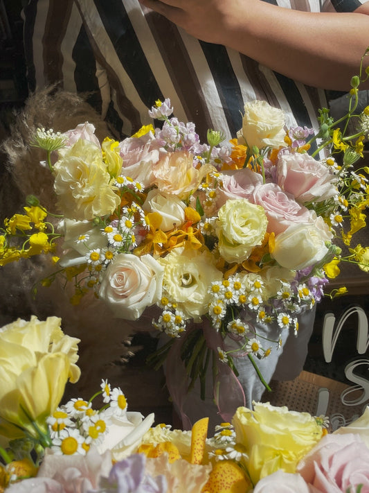 Pastel Garden Bridal Bouquet