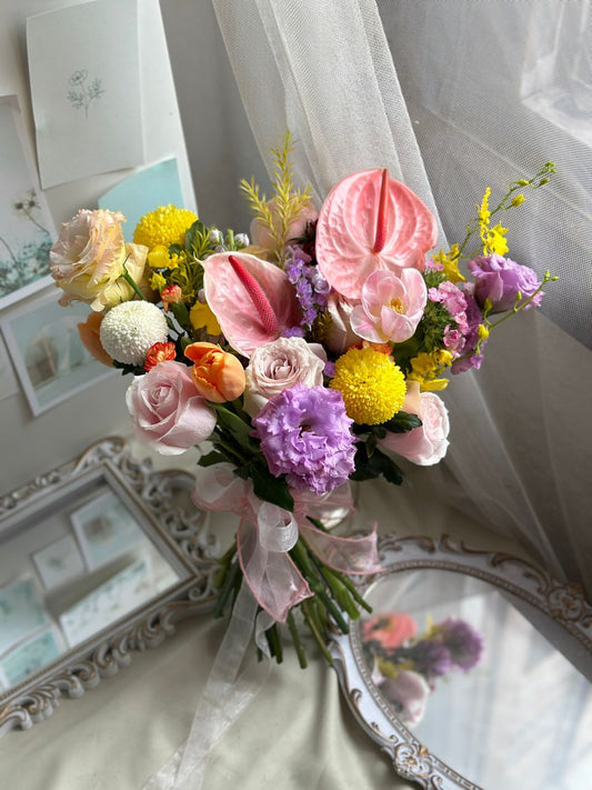 East Meets West Bridal Bouquet