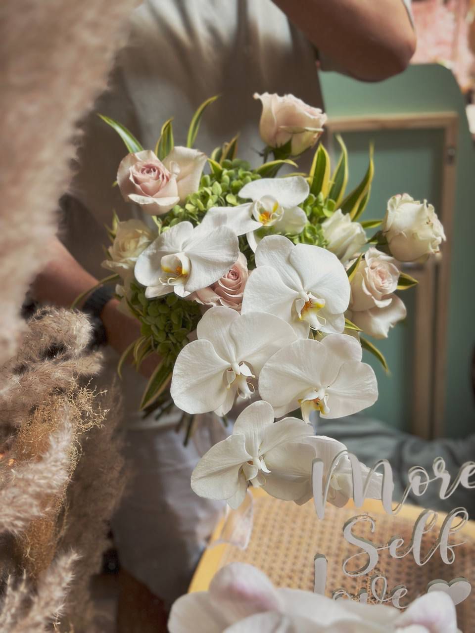 Cascading Bridal Bouquet