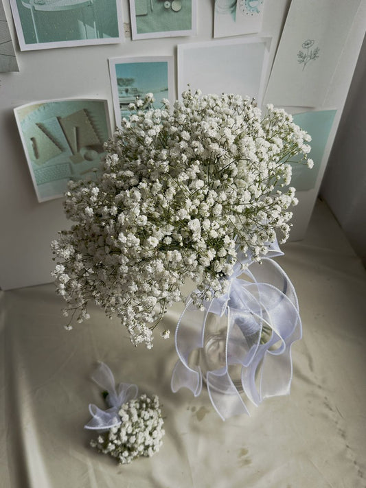 Baby's Breath Bridal Bouquet