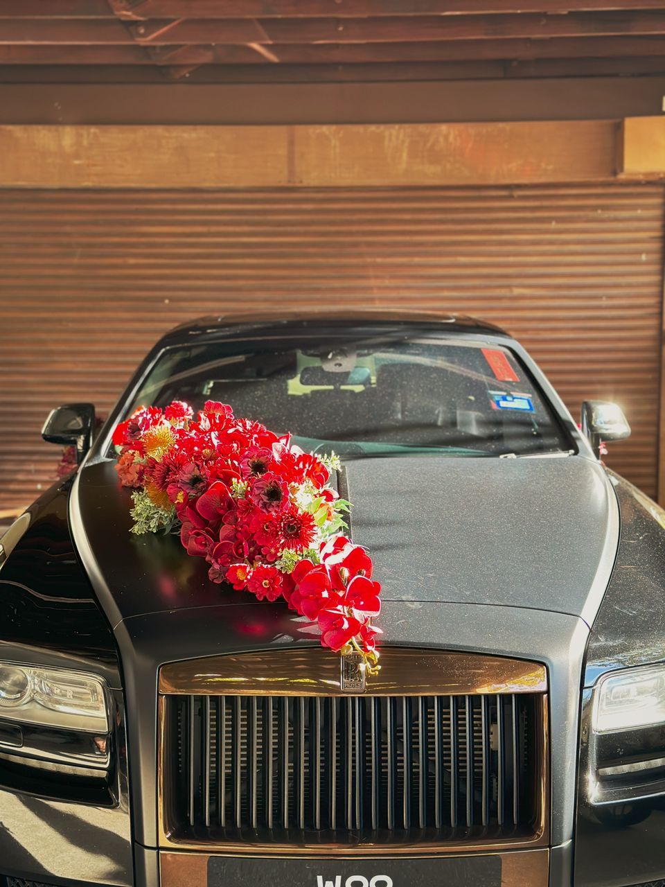 Bridal Car Deco