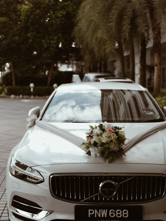 Bridal Car Deco