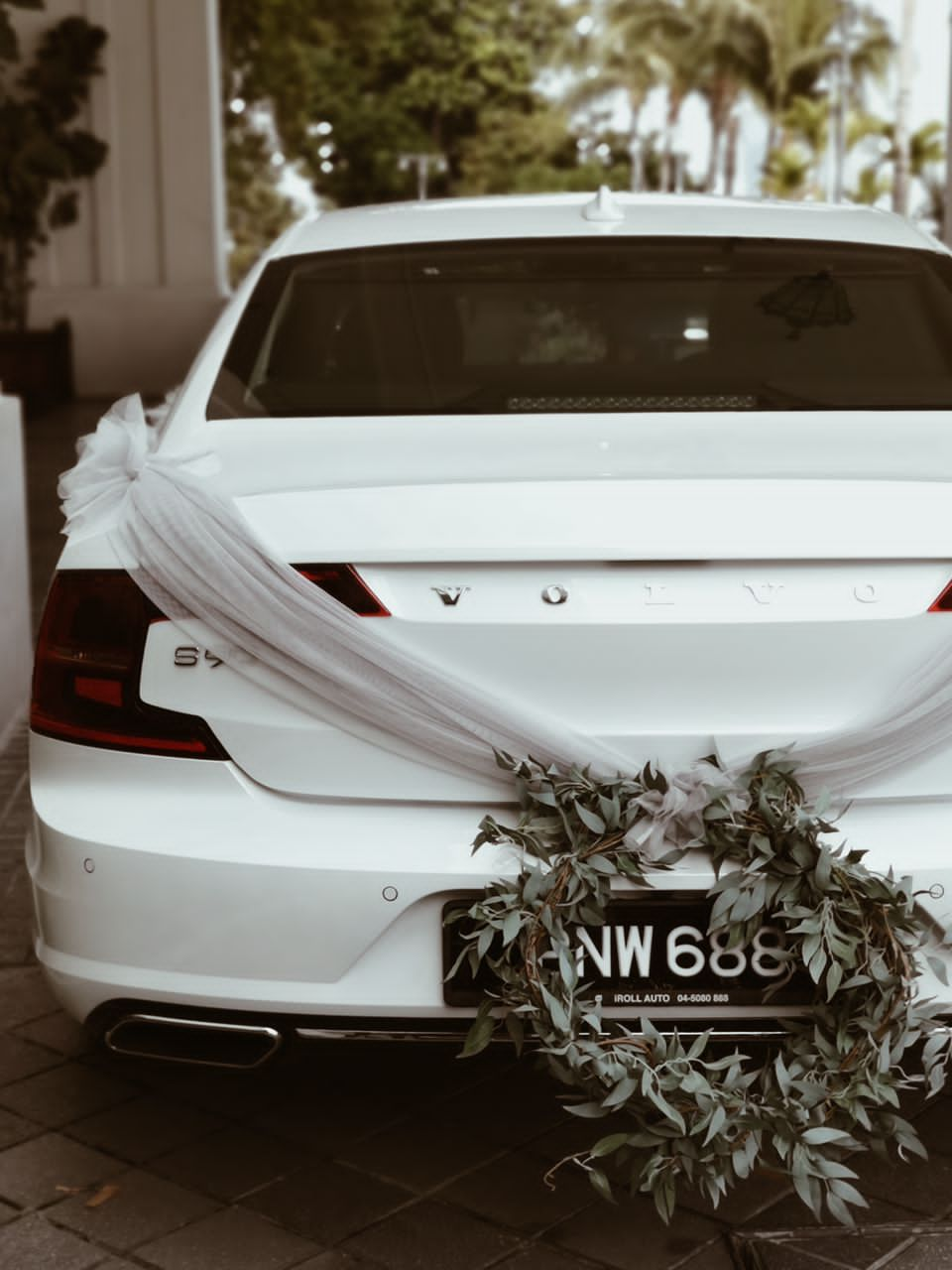 Private Workshop Bridal Car Decor