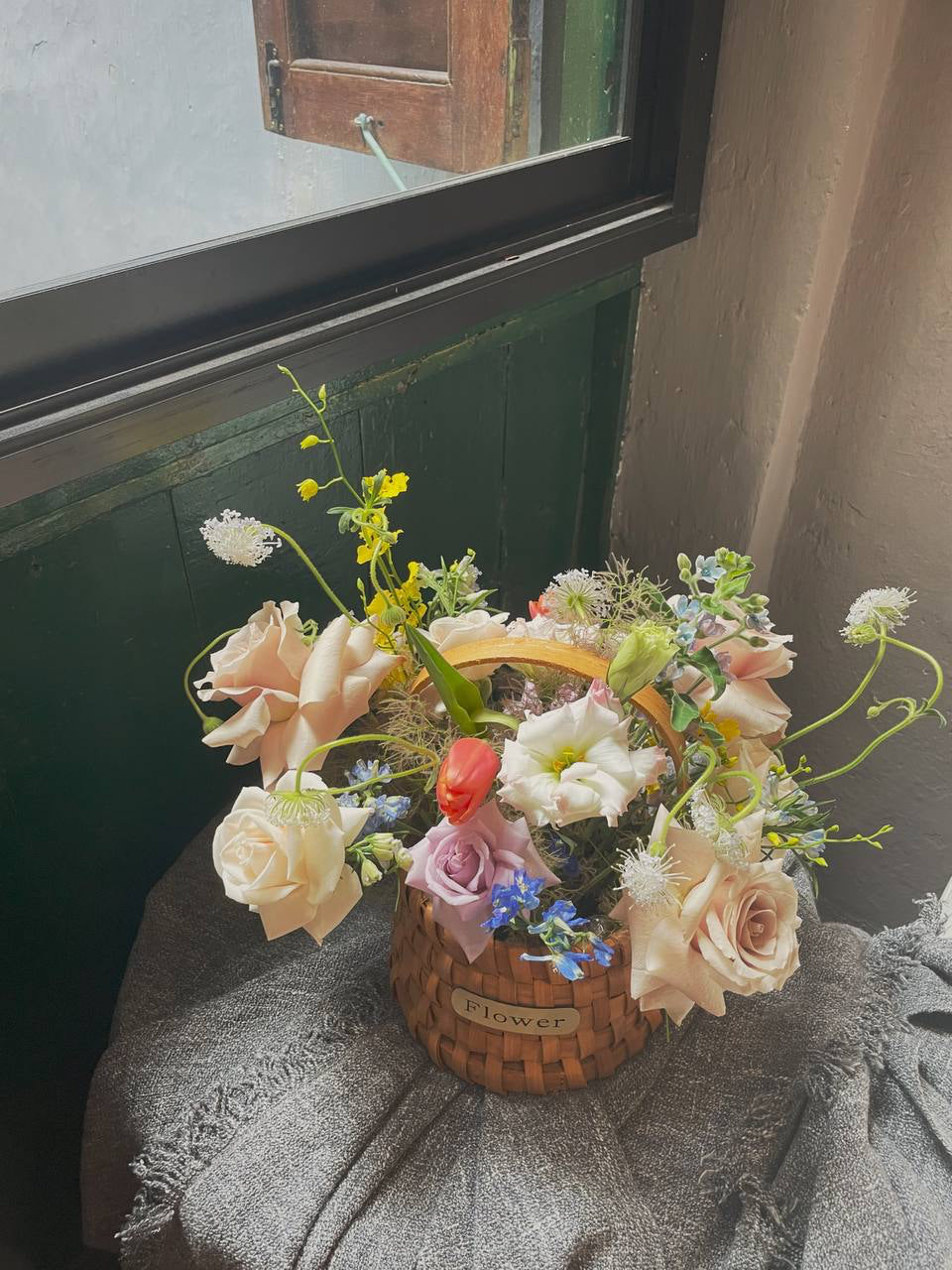 Private Workshop Seasonal Basket Arrangement